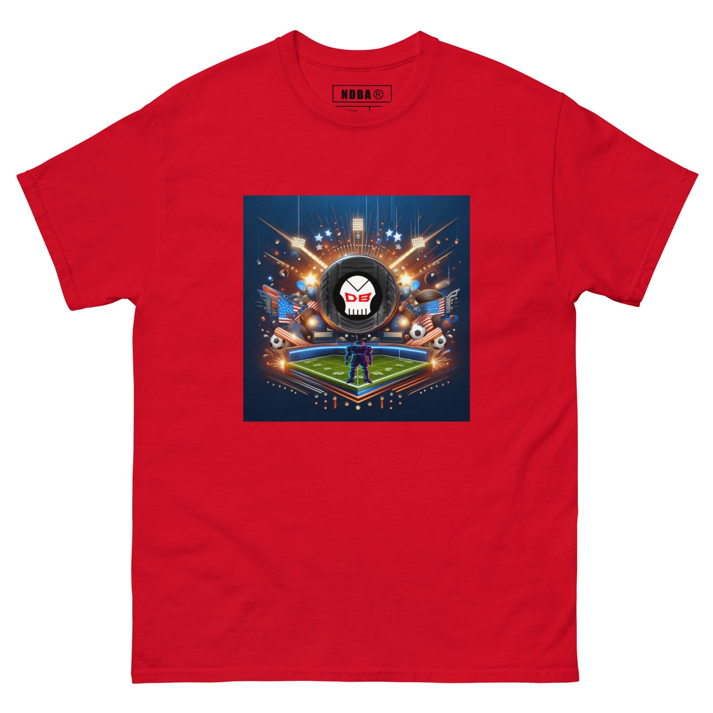DANGERBALL - HUMAN WEAPON - POWERUP - VERSION - Men's classic tee
