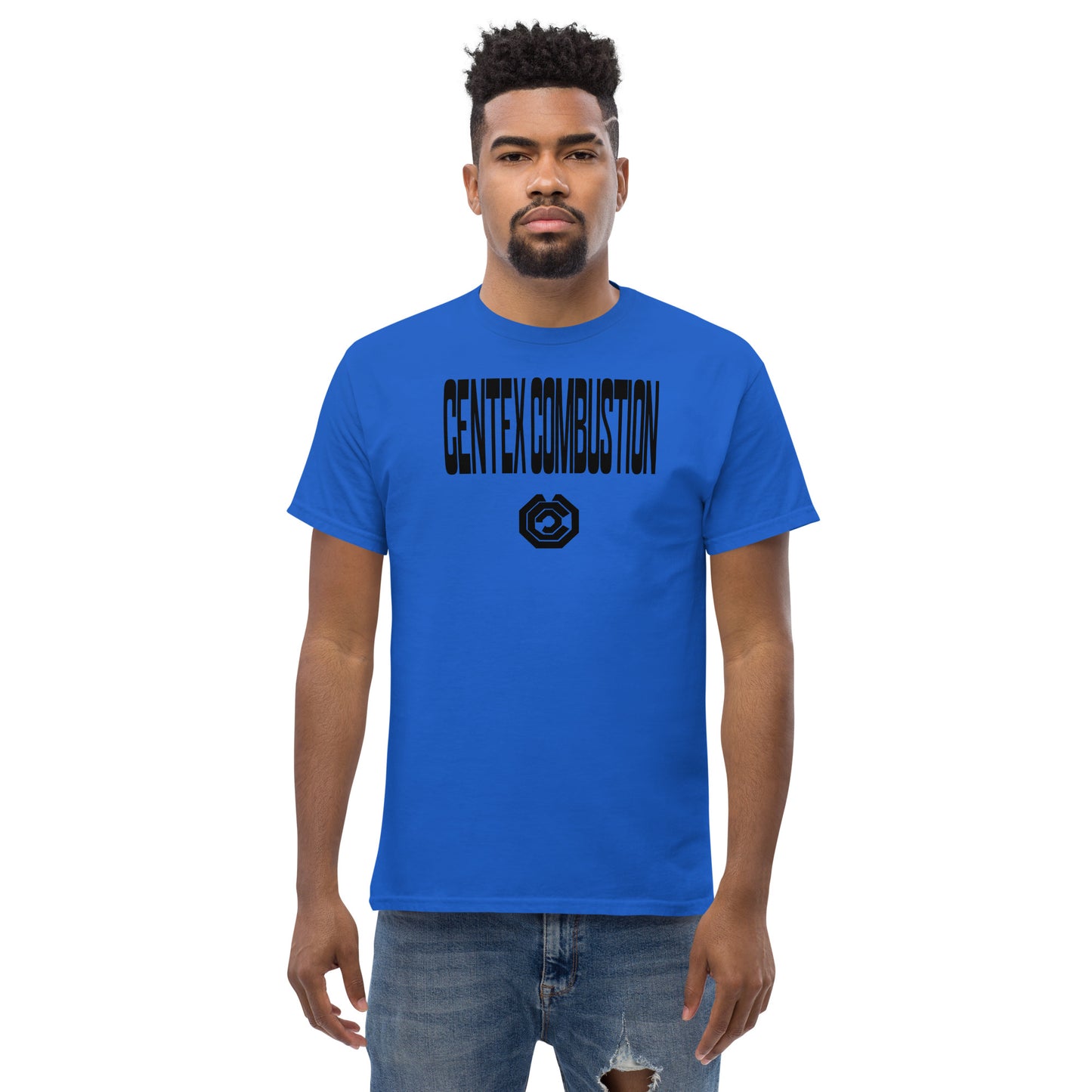 CENTEX COMBUSTION - COMBUSTION ENERGY C GEARS - SMALL LOGO  VERSION T-Shirt Men's classic tee