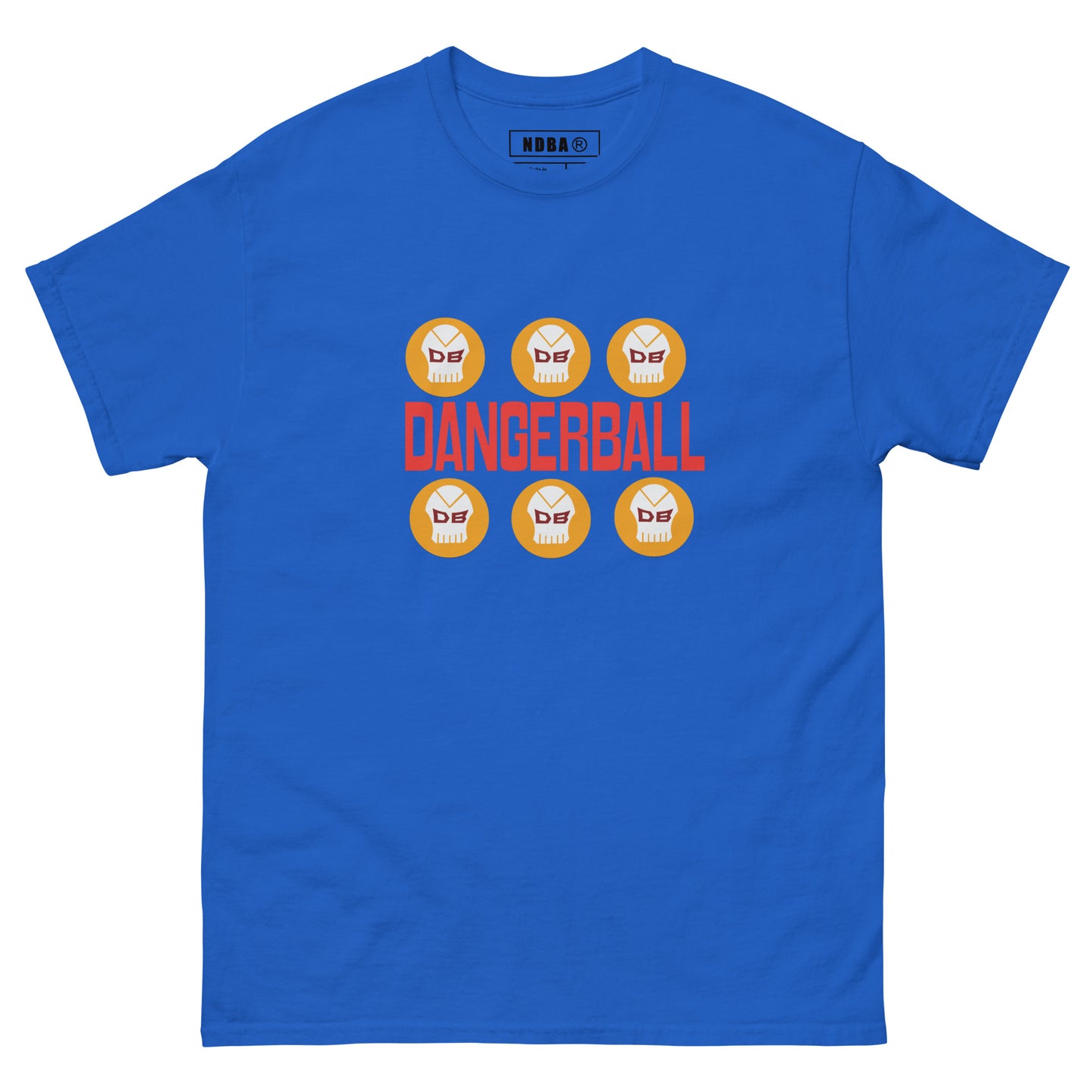 DANGERBALL - 6 TIMES - DB DANGERBALL SKULL - WIN NOW NOT LATER - VERSION - Men's classic tee