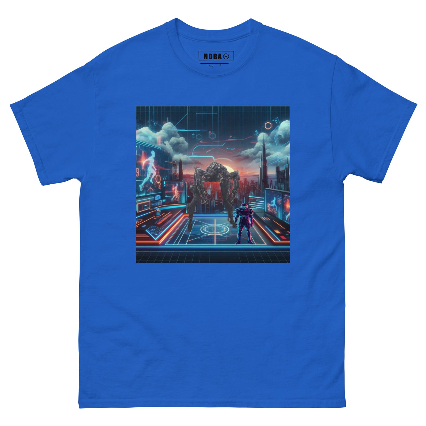 DANGERBALL - HUMAN WEAPON - VS PHOSPHORIC GOALY - VERSION - Men's classic tee