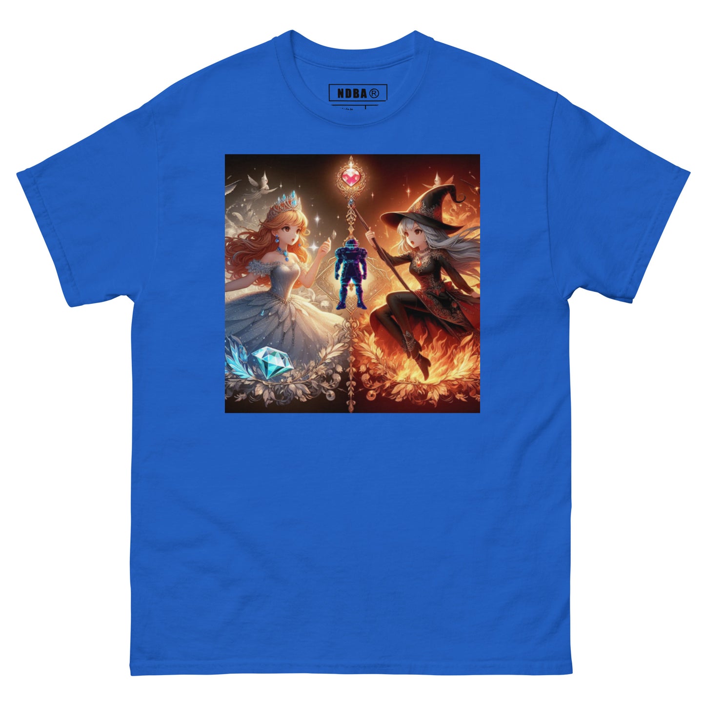 DANGERBALL - HUMAN WEAPON - VS FIRE CHIC OR ICE CHIC - VERSION - Men's classic tee