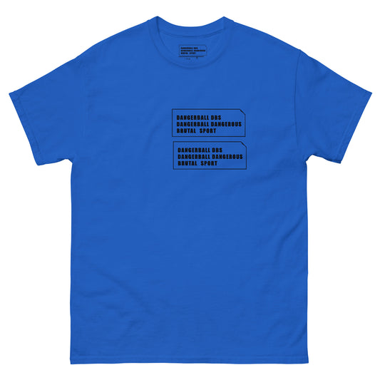 DANGERBALL DBS- DANGEROUS BRUTAL SPORT - Times 2X - Men's classic tee