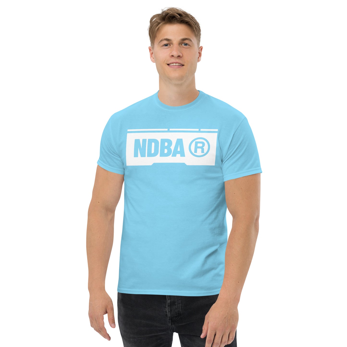 NDBA TECH TEXT-Men's classic tee