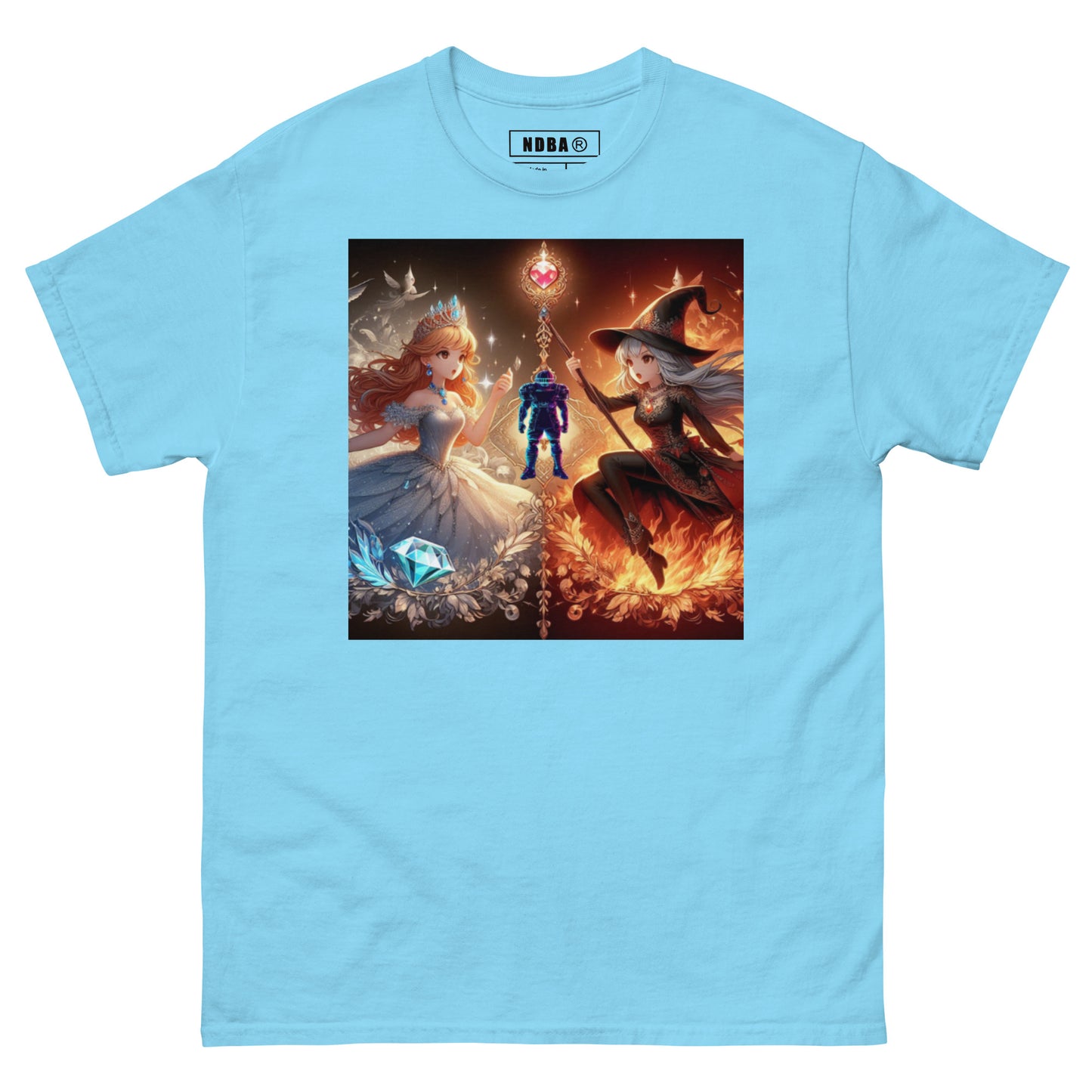 DANGERBALL - HUMAN WEAPON - VS FIRE CHIC OR ICE CHIC - VERSION - Men's classic tee