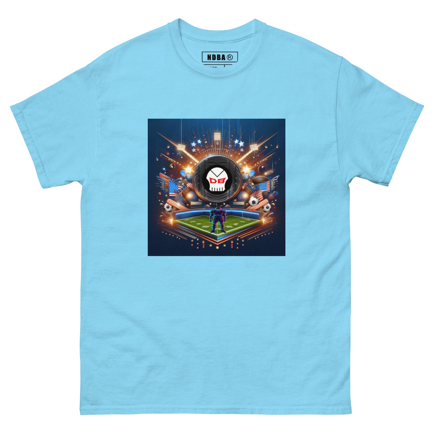 DANGERBALL - HUMAN WEAPON - POWERUP - VERSION - Men's classic tee