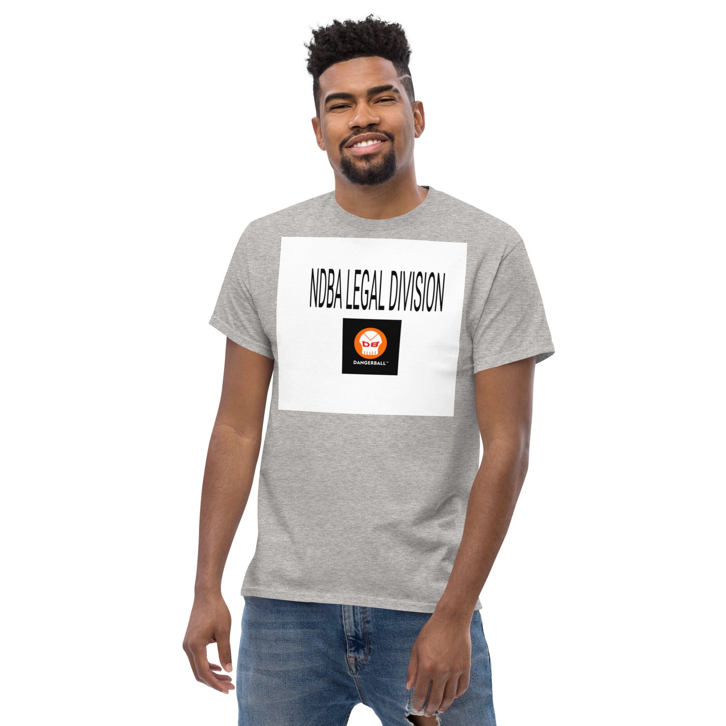 NDBA LEGAL DIVISION- DB SKULL LOGO- Tshirt Men's classic tee