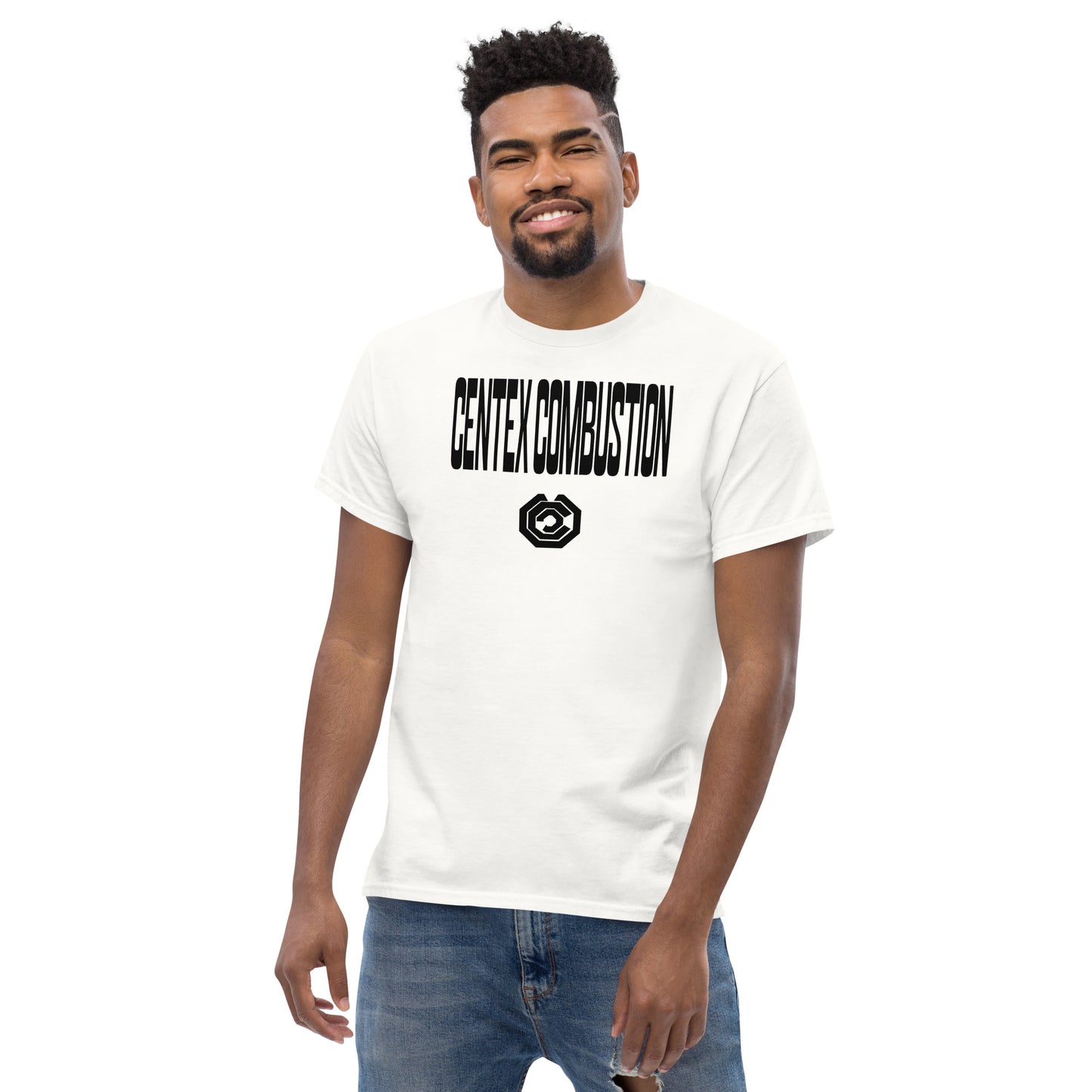 CENTEX COMBUSTION - COMBUSTION ENERGY C GEARS - SMALL LOGO  VERSION T-Shirt Men's classic tee