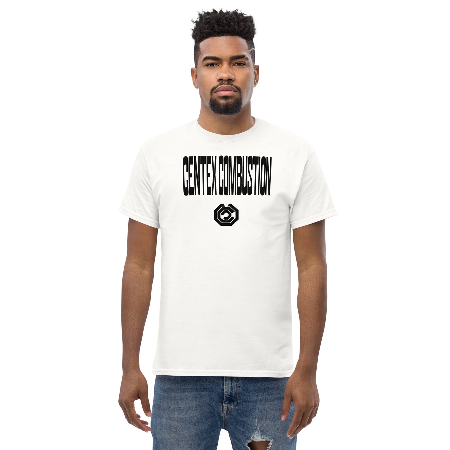 CENTEX COMBUSTION - COMBUSTION ENERGY C GEARS - SMALL LOGO  VERSION T-Shirt Men's classic tee