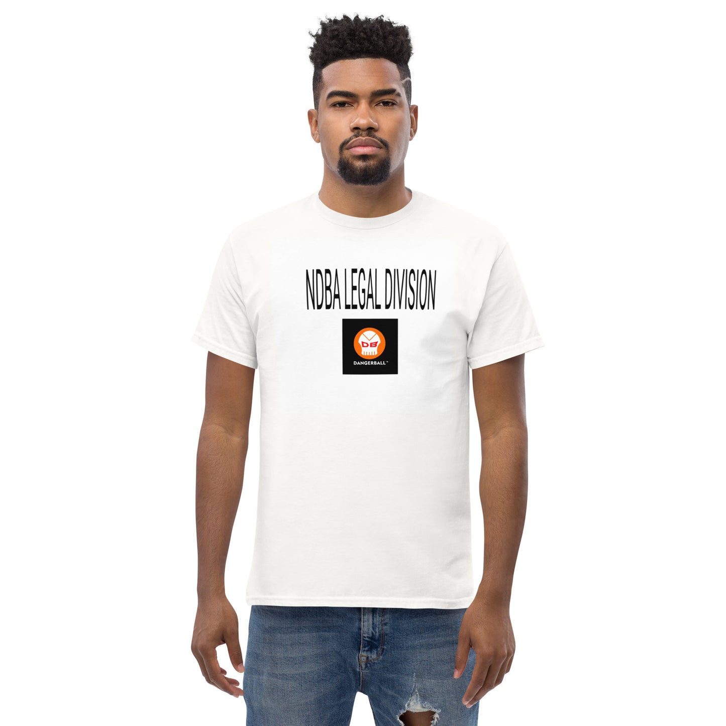 NDBA LEGAL DIVISION- DB SKULL LOGO- Tshirt Men's classic tee