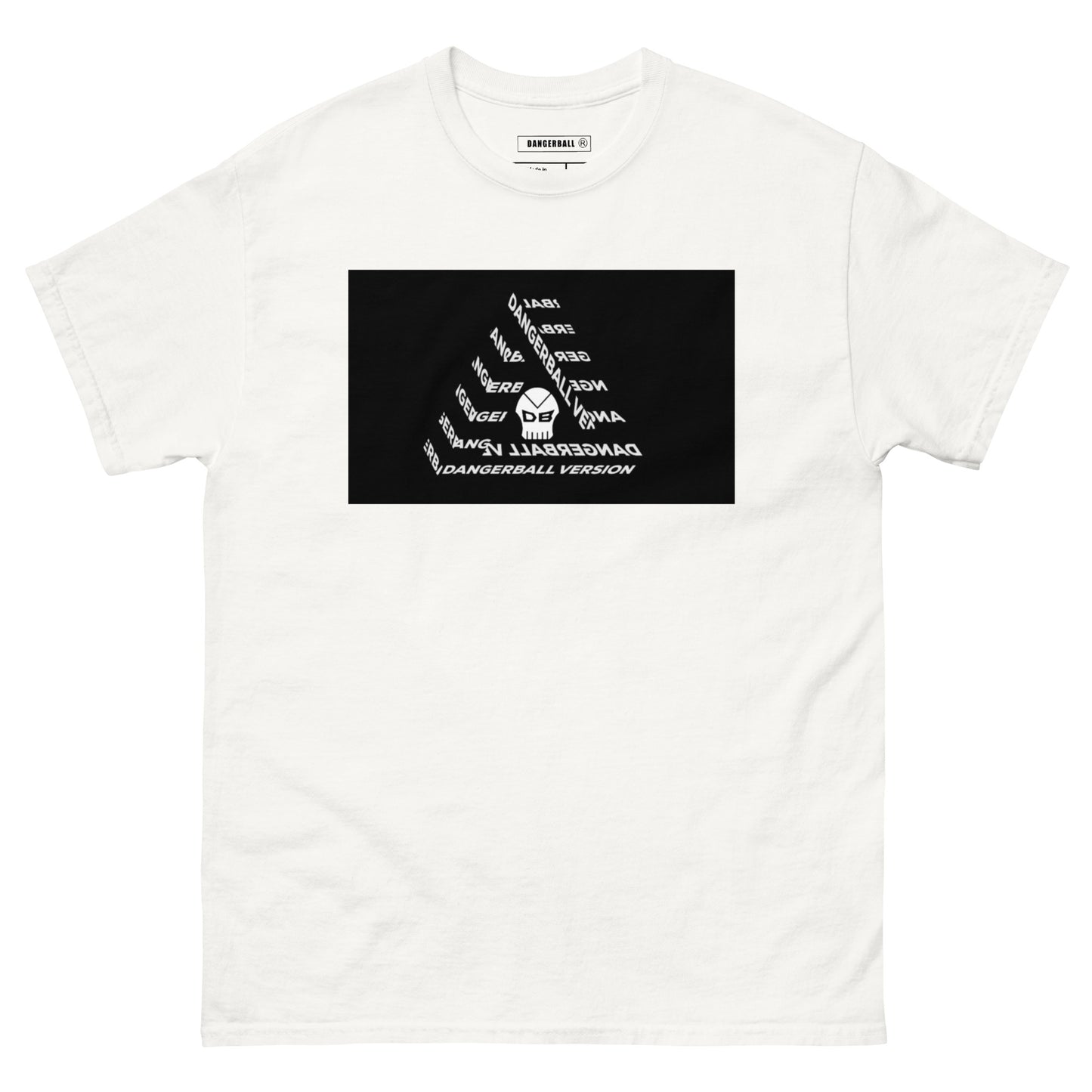 DANGERBALL - PYRIMID - DB SKULL LOGO- Men's classic tee