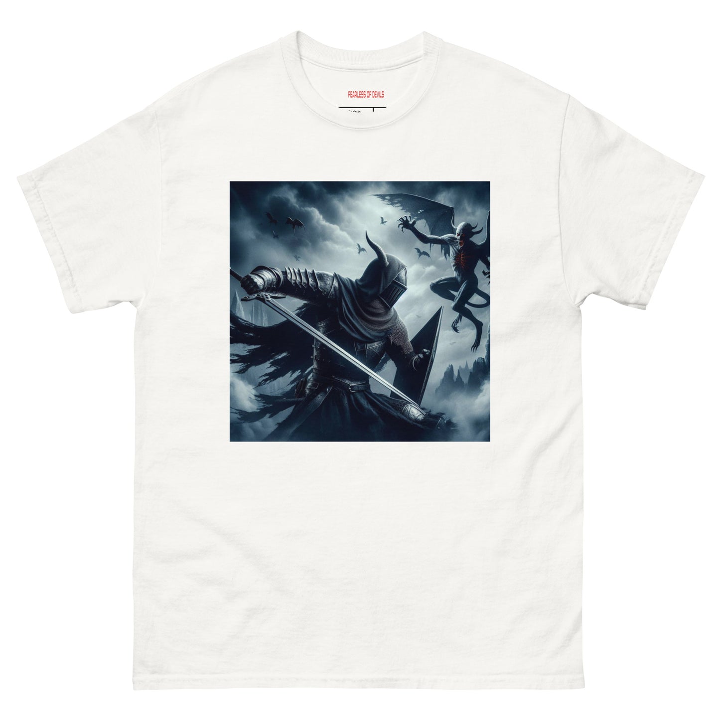 FEARLESS OF DEVILS- KNIGHT #3 -Men's classic tee