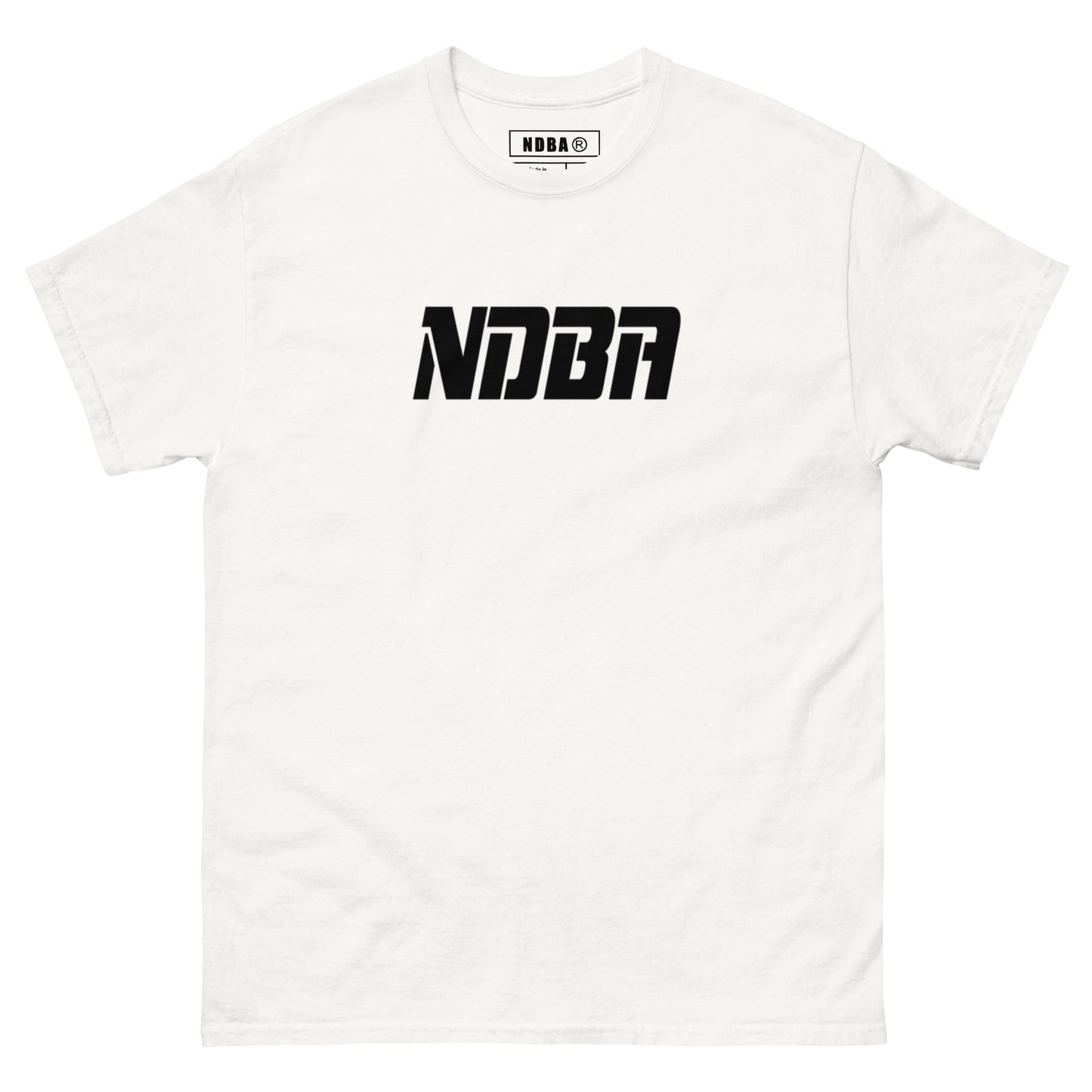 NDBA TEXT -Men's classic tee