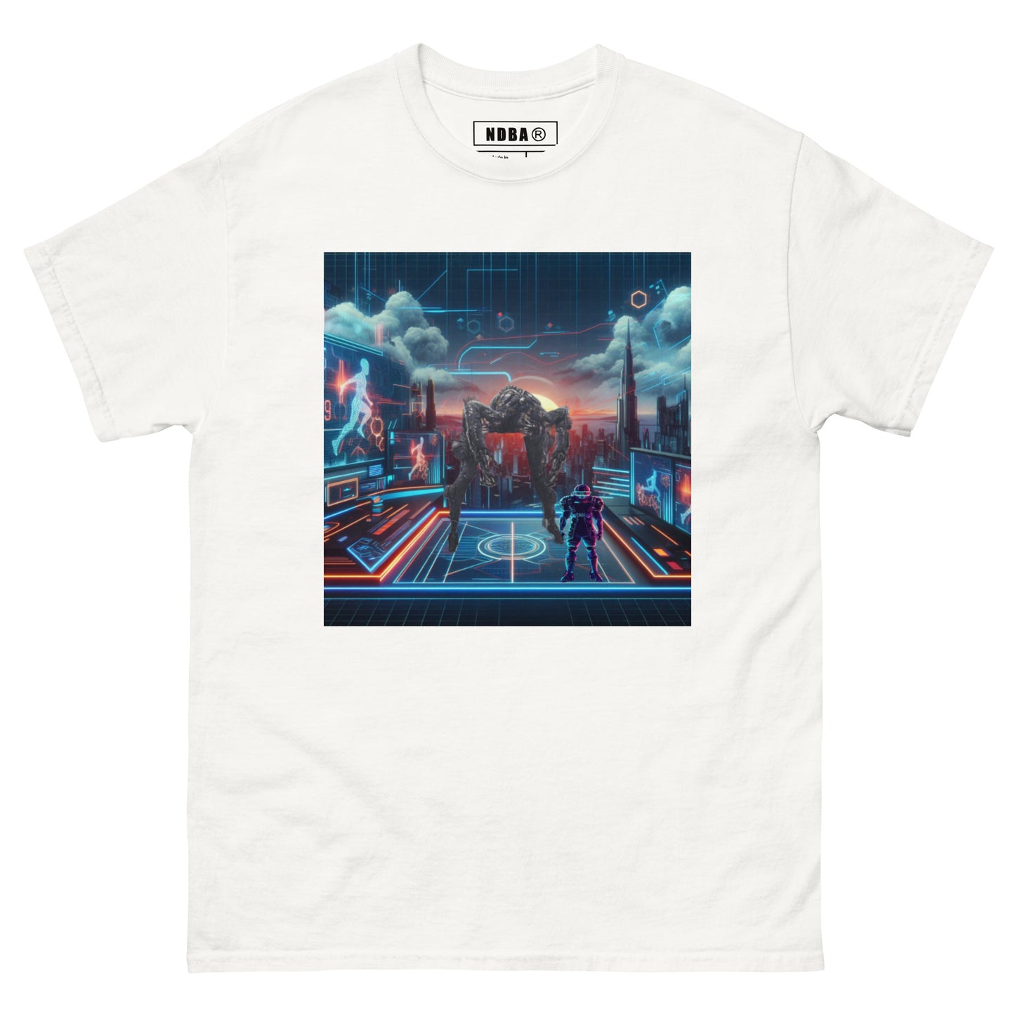 DANGERBALL - HUMAN WEAPON - VS PHOSPHORIC GOALY - VERSION - Men's classic tee
