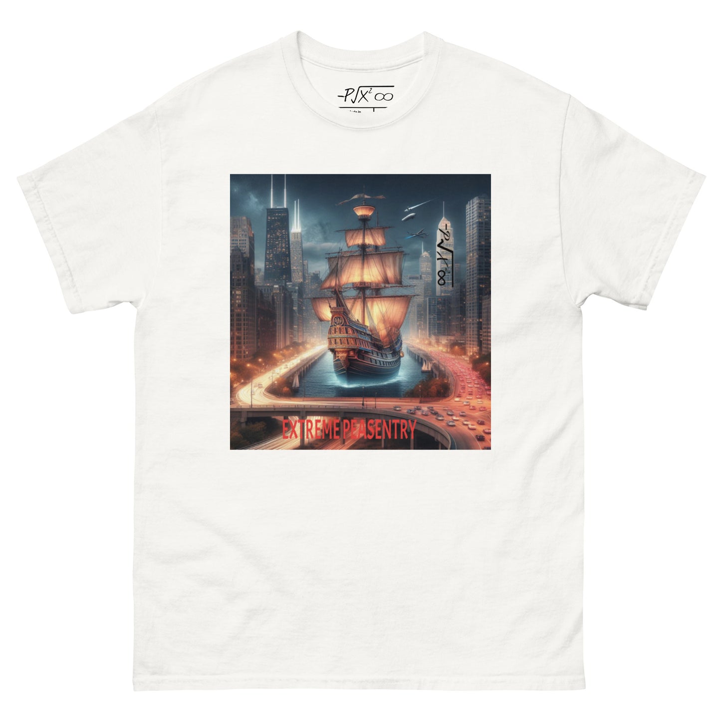 EXTREME PEASENTRY -PX2~ - REGERT- TRIP ACROSS OCEAN #4 - Men's classic tee