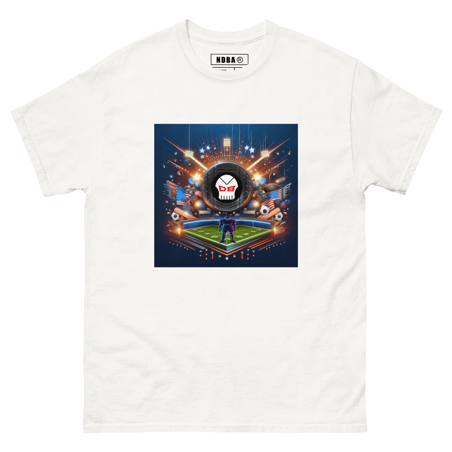 DANGERBALL - HUMAN WEAPON - POWERUP - VERSION - Men's classic tee