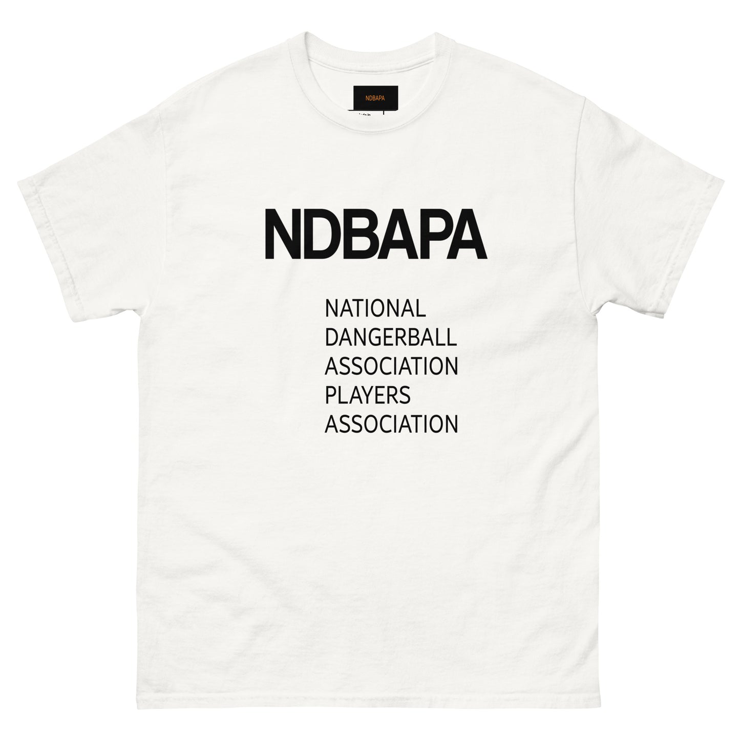 NDBAPA - NDBA Players Association - Men's classic tee