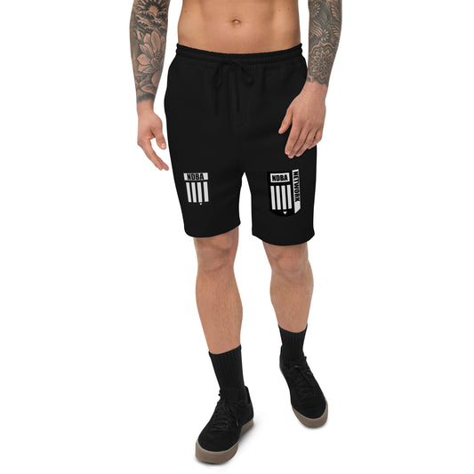 NDBA NETWORK SHIELD LOGO & NDBA SHIELD LOGO - Men's fleece shorts