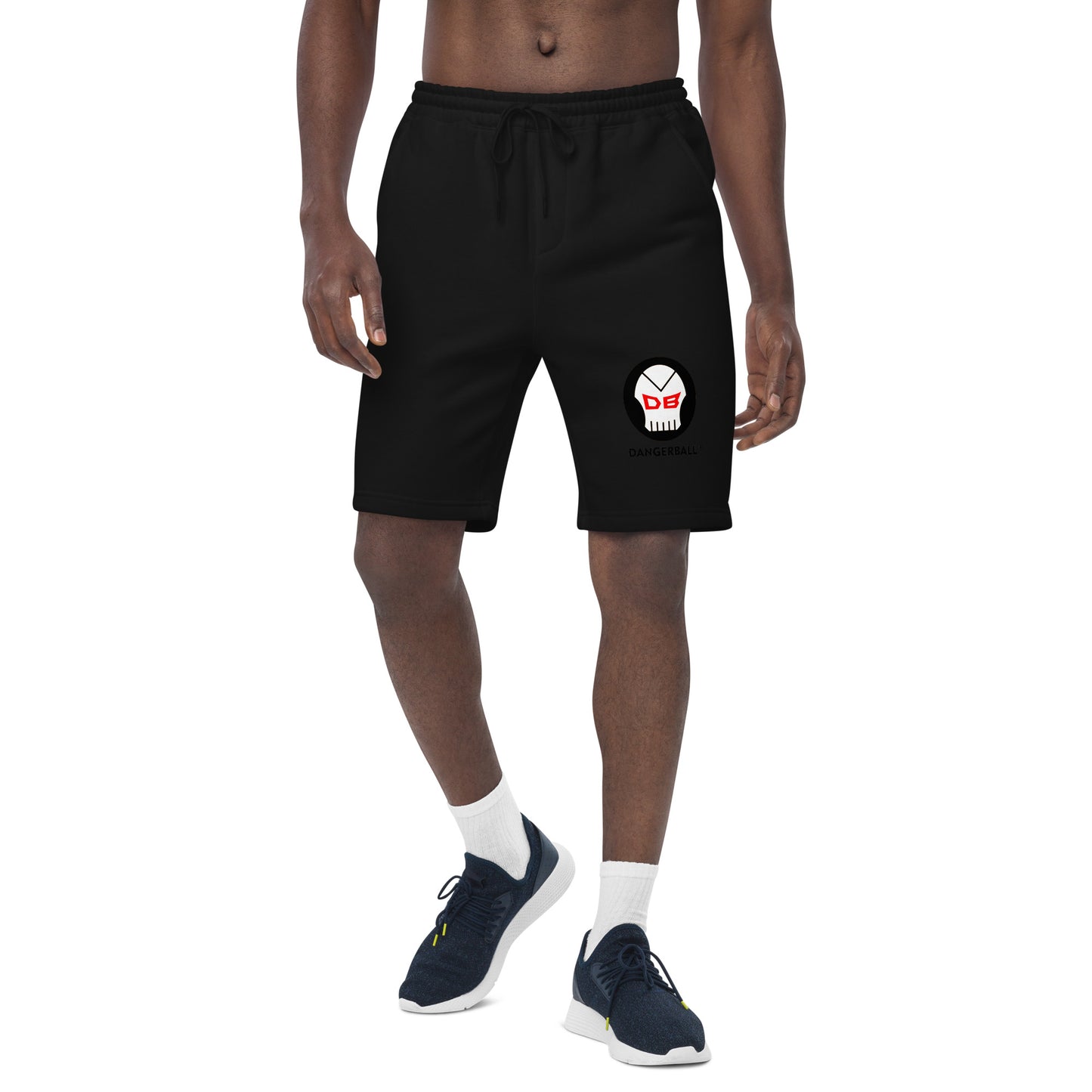 DB DANGERBALL SKULL LOGO  -Men's fleece shorts
