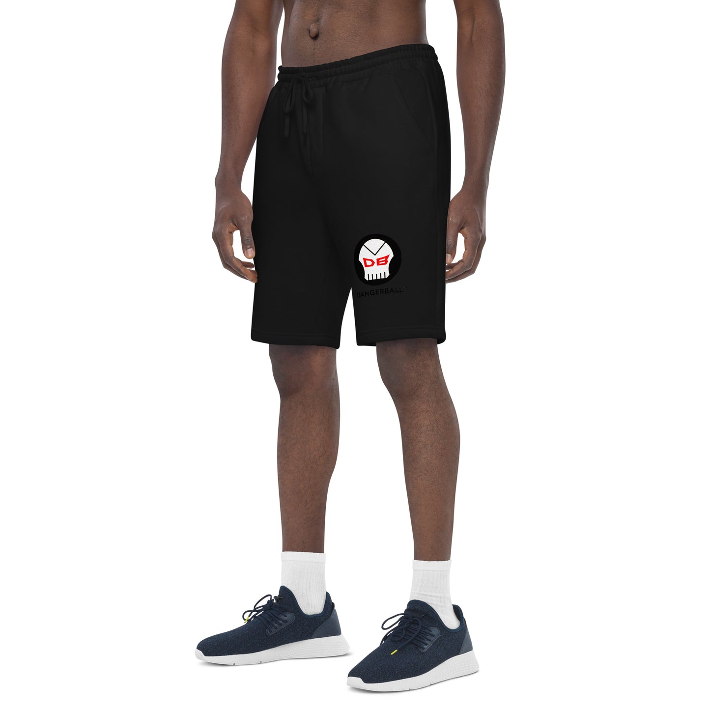DB DANGERBALL SKULL LOGO  -Men's fleece shorts
