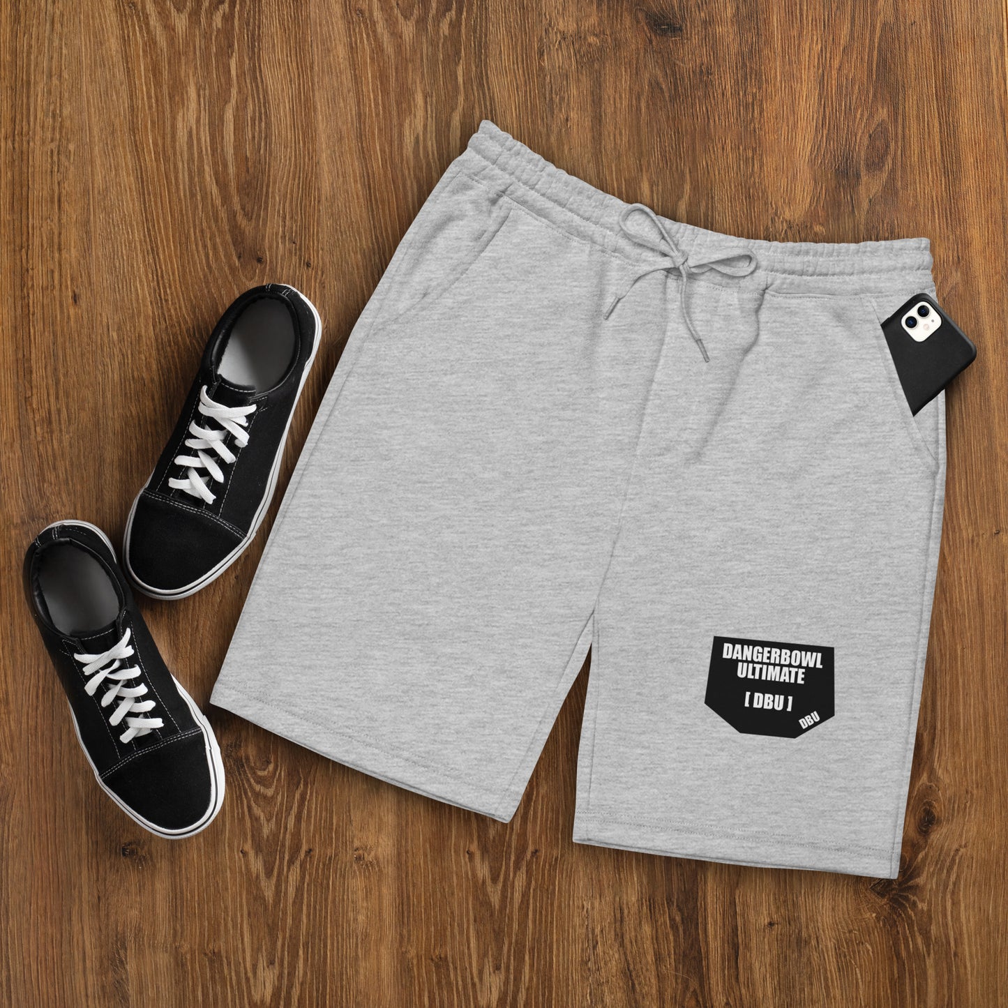 DANGERBOWL ULTIMATE - SHIELD LOGO - Men's fleece shorts