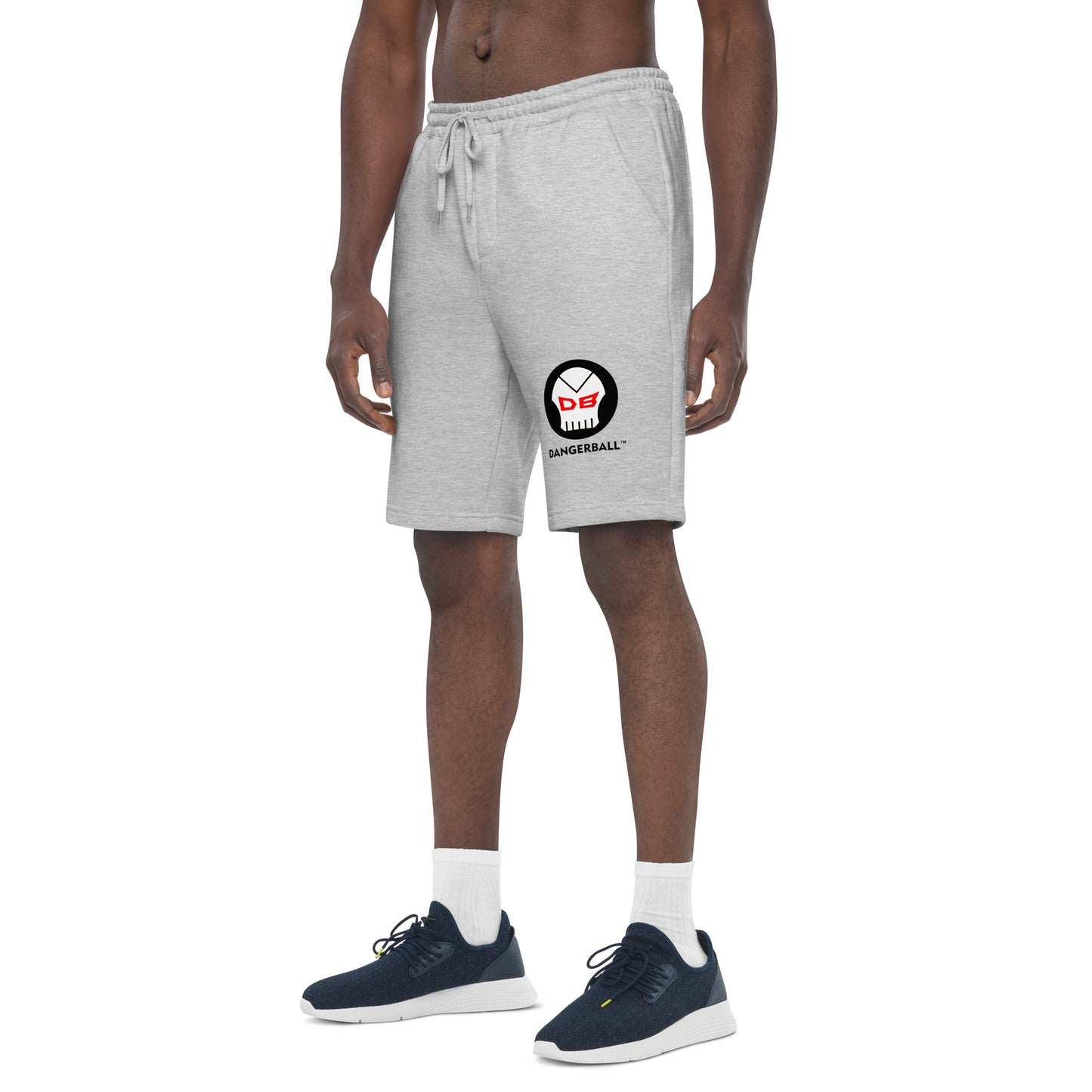 DB DANGERBALL SKULL LOGO  -Men's fleece shorts