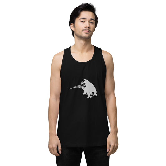 SPACE KOMODO DRAGON LOGO - SUBB'AUTOMATIC - Men’s premium tank top