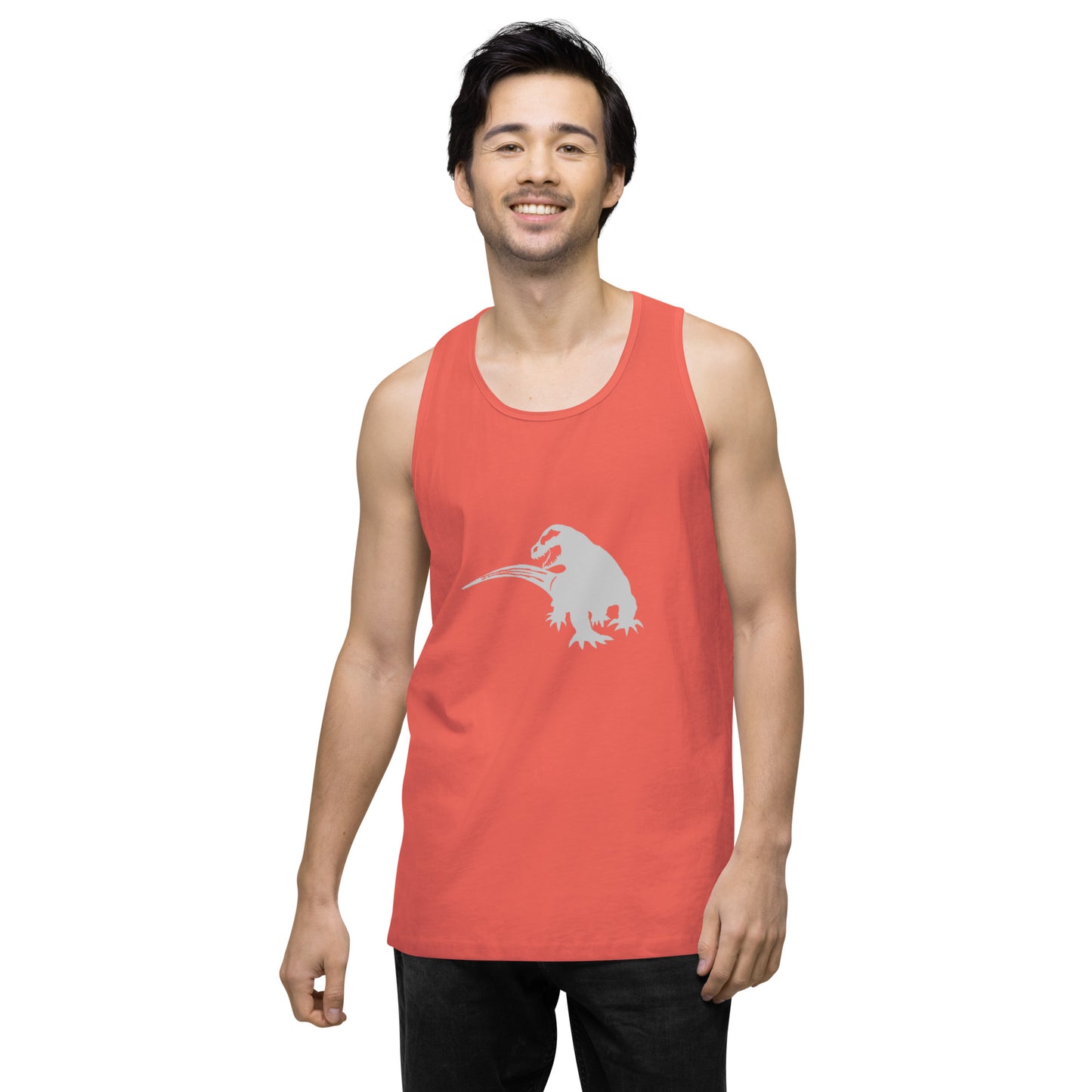SPACE KOMODO DRAGON LOGO - SUBB'AUTOMATIC - Men’s premium tank top