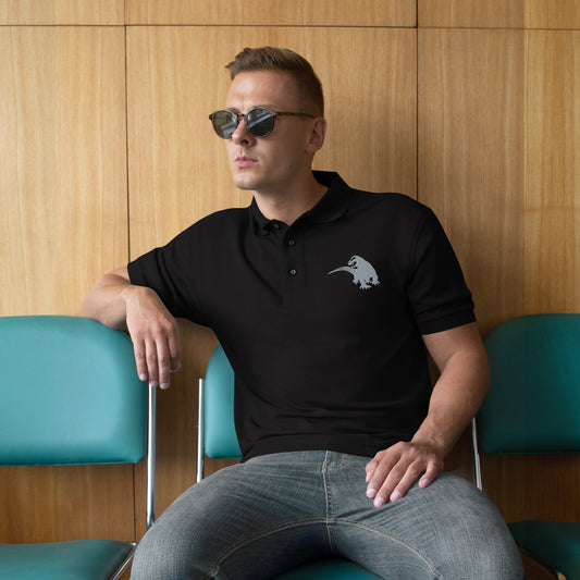 SPACE KOMODO DRAGON LOGO - SUBB'AUTOMATIC -Men's Premium Polo