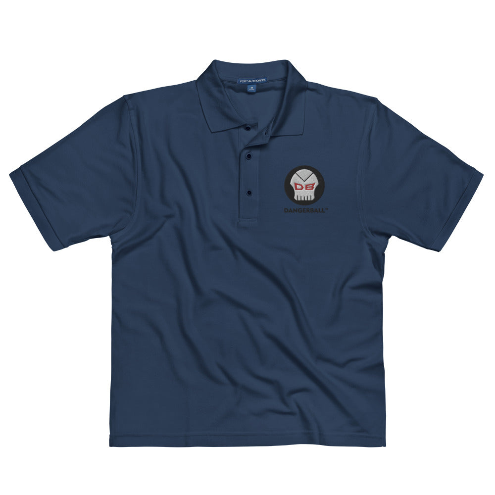 DB DANGERBALL SKULL LOGO -Men's Premium Polo