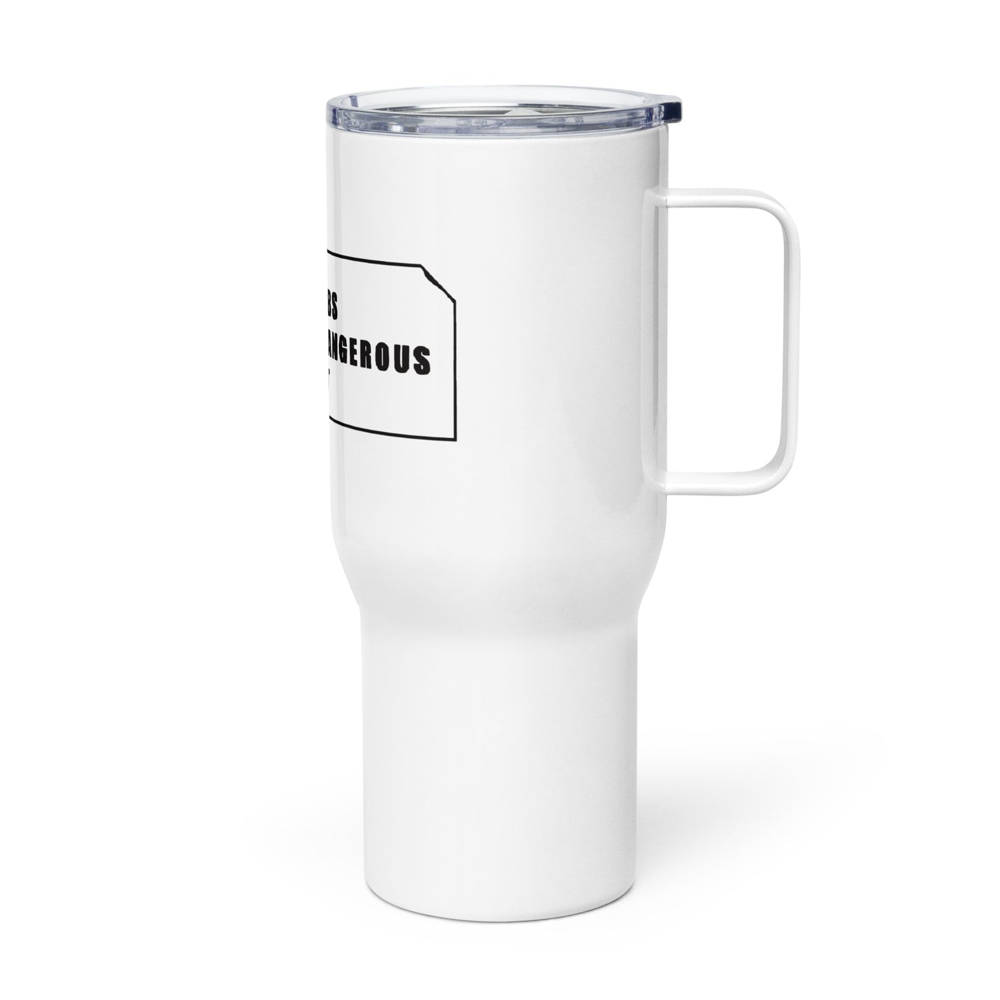 DANGERBALL DBS- DANGEROUS BRUTAL SPORT - Travel mug with a handle