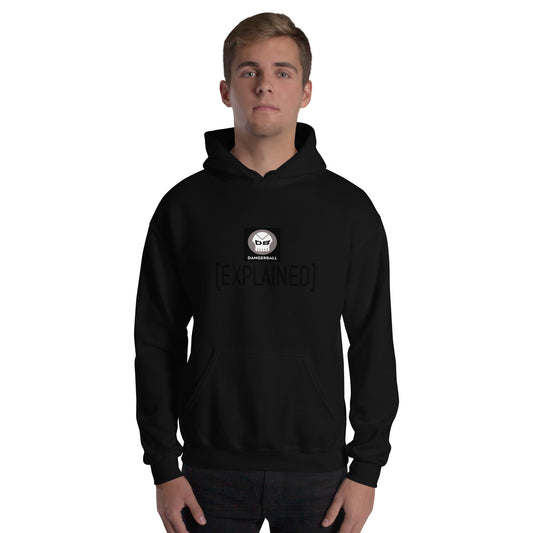 DANGERBALL EXPLAINED- DB SKULL LOGO - Unisex Hoodie