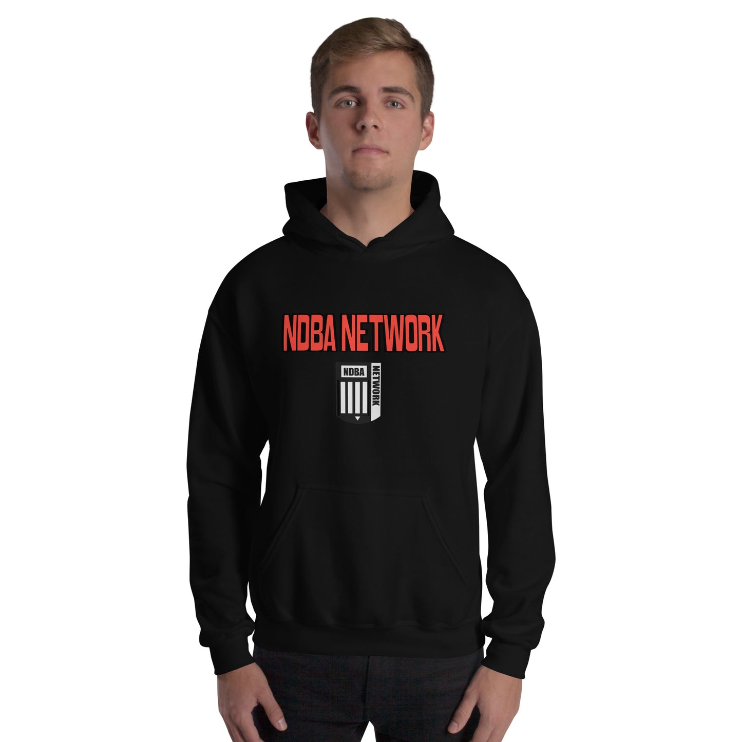 NDBA NETWORK - NDBA NETWORK SHIELD LOGO  - Unisex Hoodie