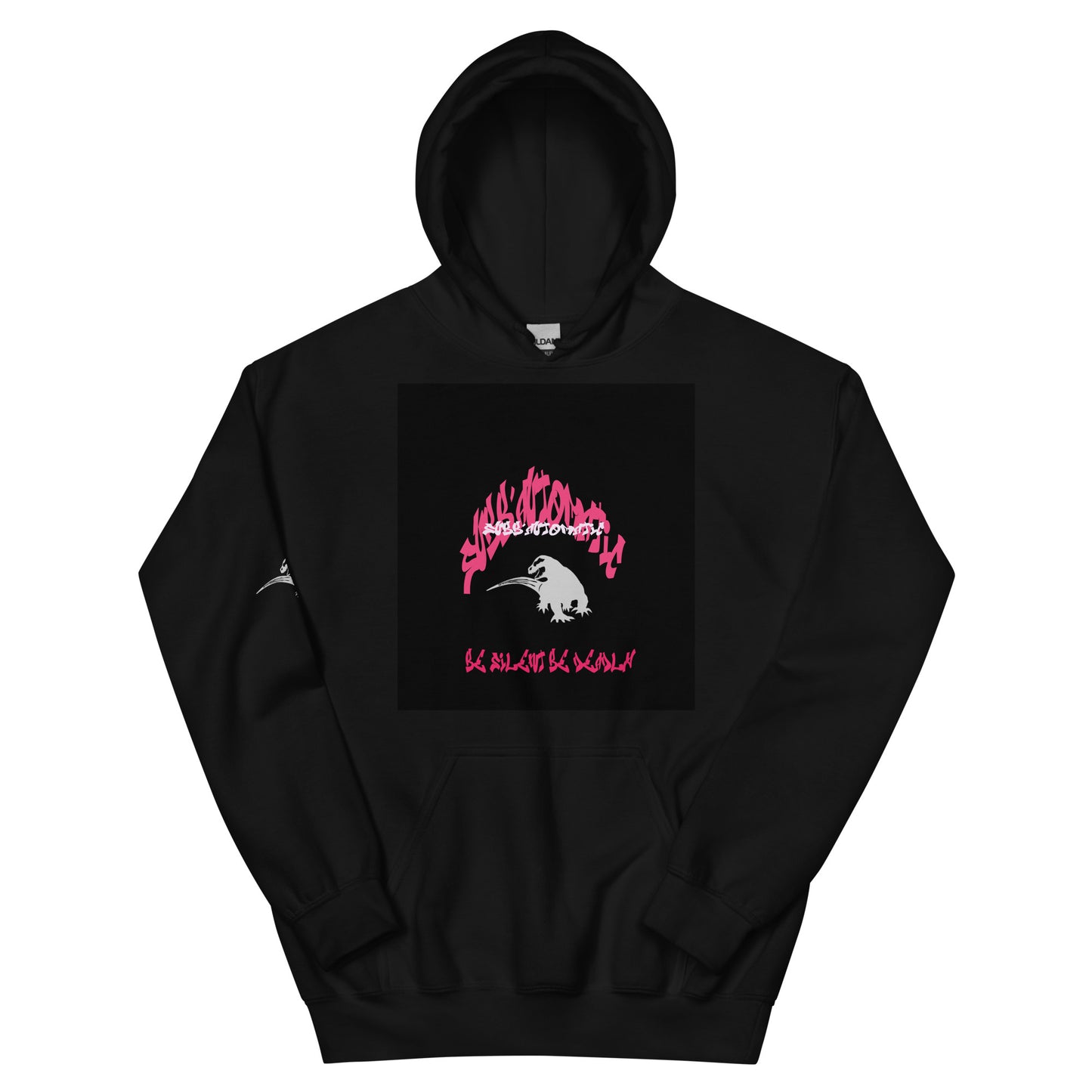 SUBB'AUTOMATIC- SPACE KOMODO DRAGON - BE SILENT  BE DEADLY - Unisex Hoodie
