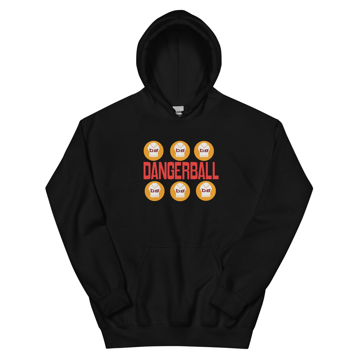 DANGERBALL - 6 TIMES - DB DANGERBALL SKULL - WIN NOW NOT LATER - VERSION - Unisex Hoodie