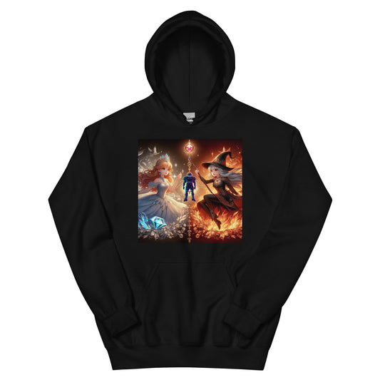 DANGERBALL - HUMAN WEAPON - VS FIRE CHIC OR ICE CHIC - VERSION - Unisex Hoodie