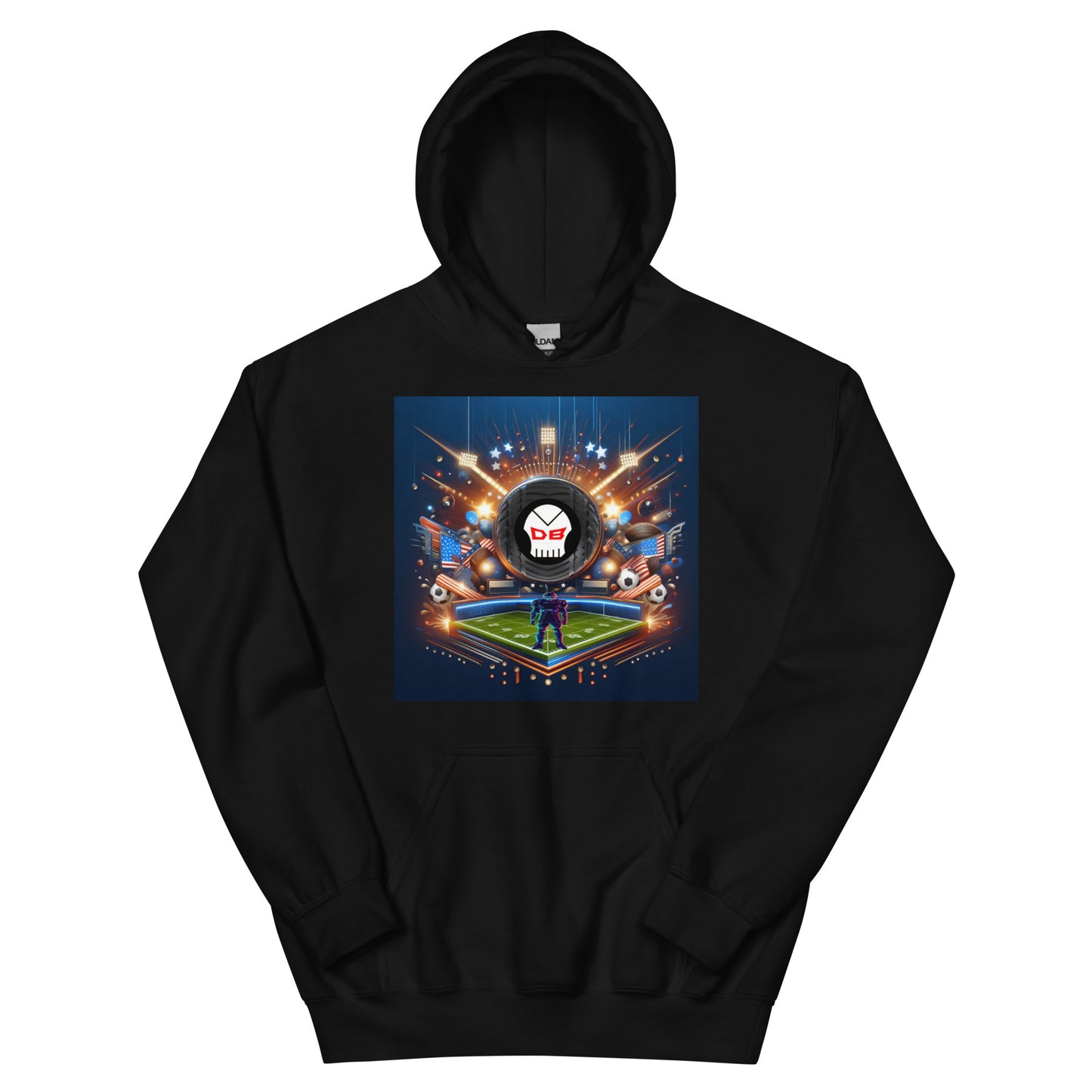 DANGERBALL - HUMAN WEAPON - POWERUP - VERSION - Unisex Hoodie