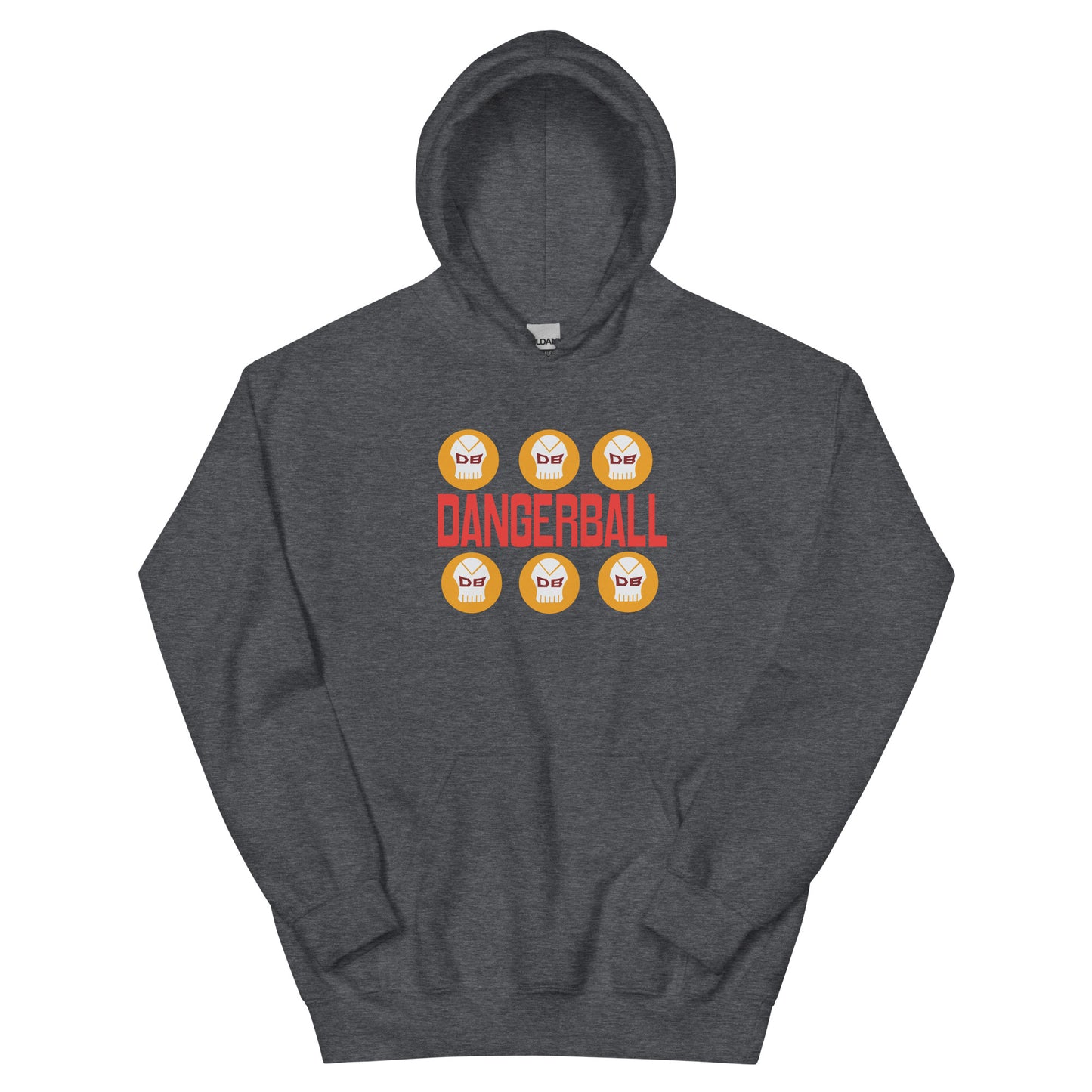 DANGERBALL - 6 TIMES - DB DANGERBALL SKULL - WIN NOW NOT LATER - VERSION - Unisex Hoodie