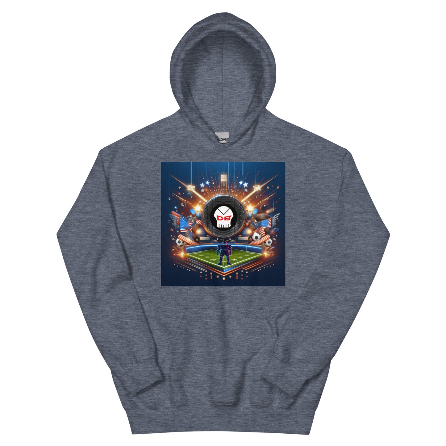 DANGERBALL - HUMAN WEAPON - POWERUP - VERSION - Unisex Hoodie