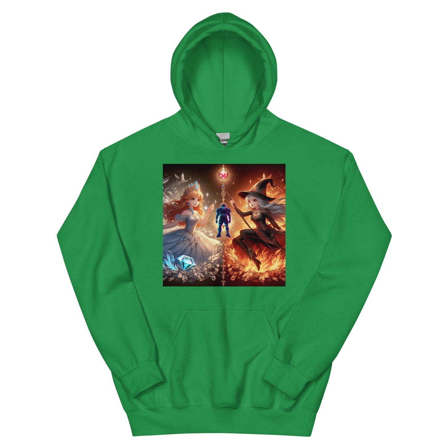 DANGERBALL - HUMAN WEAPON - VS FIRE CHIC OR ICE CHIC - VERSION - Unisex Hoodie