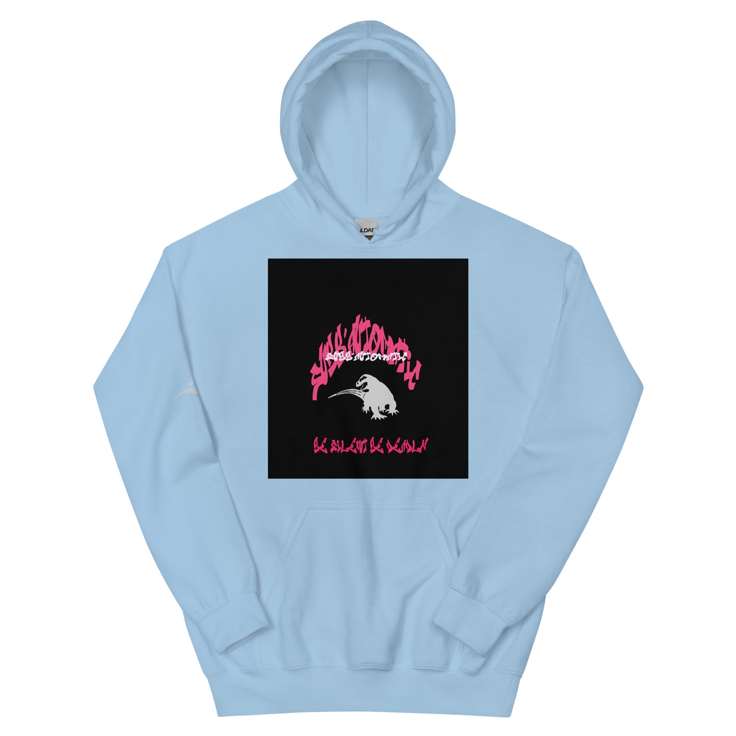 SUBB'AUTOMATIC- SPACE KOMODO DRAGON - BE SILENT  BE DEADLY - Unisex Hoodie