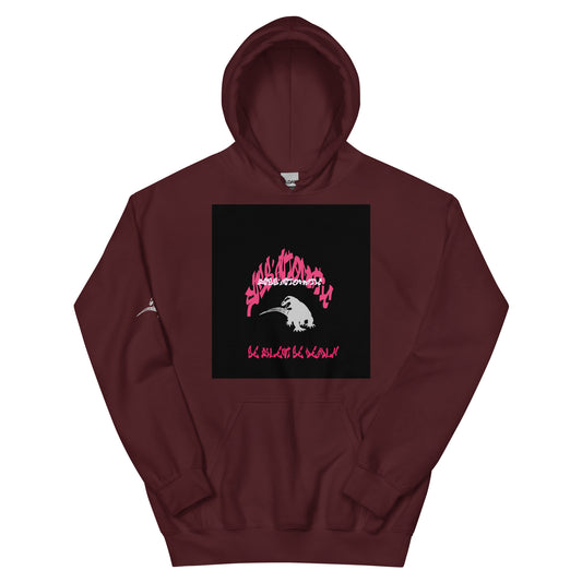 SUBB'AUTOMATIC- SPACE KOMODO DRAGON - BE SILENT  BE DEADLY - Unisex Hoodie