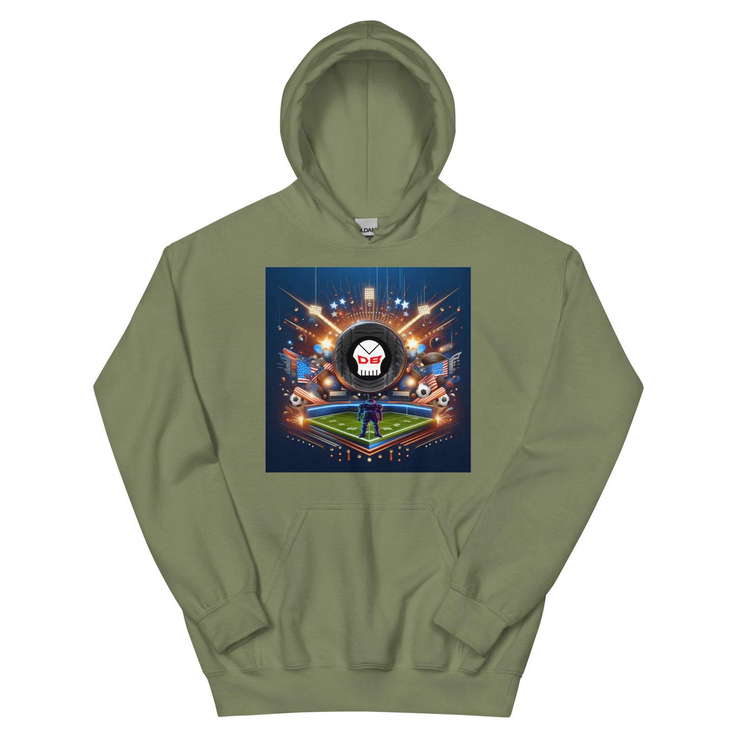 DANGERBALL - HUMAN WEAPON - POWERUP - VERSION - Unisex Hoodie