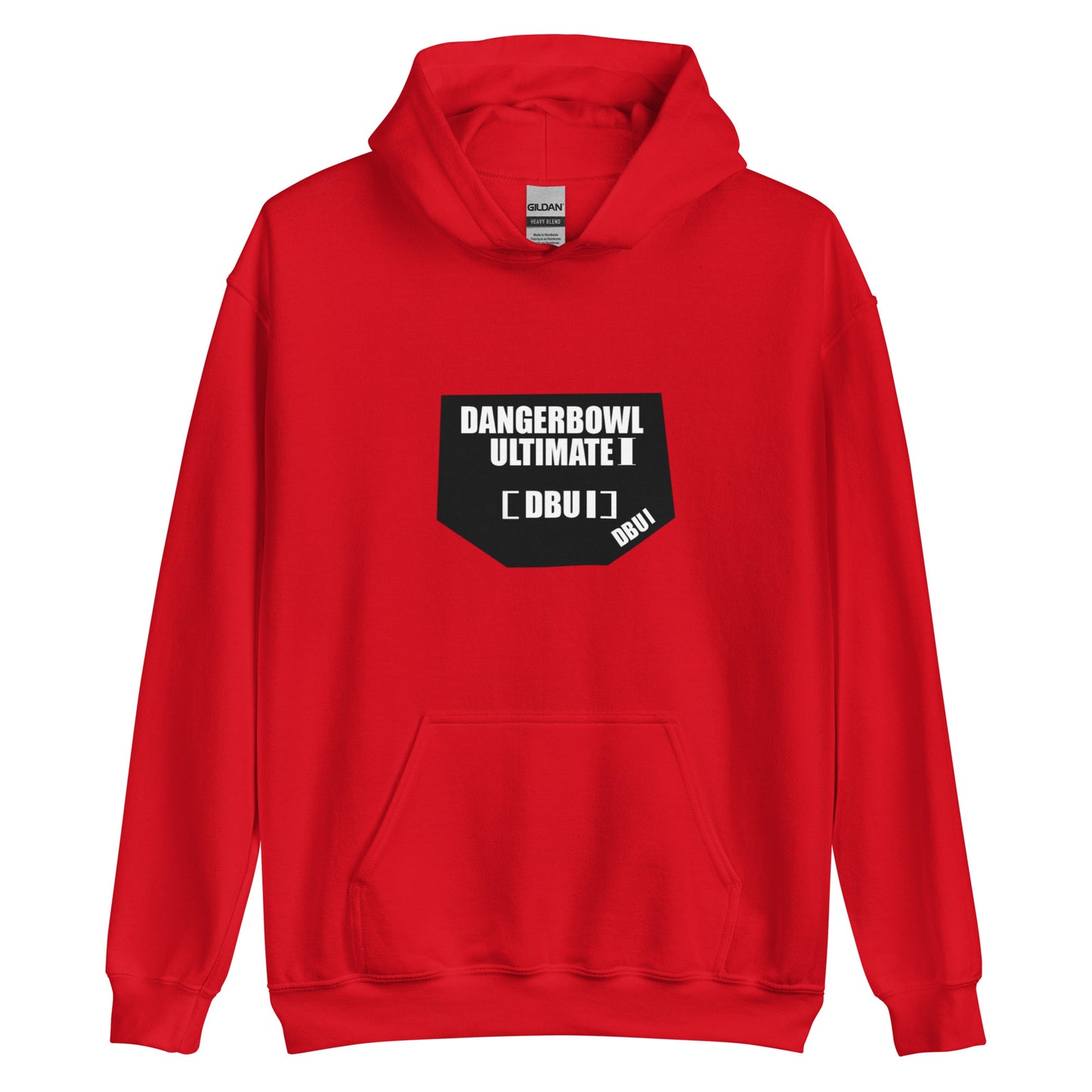 DANGERBOWL ULTIMATE INTERNATIONAL SHIELD LOGO - Unisex Hoodie