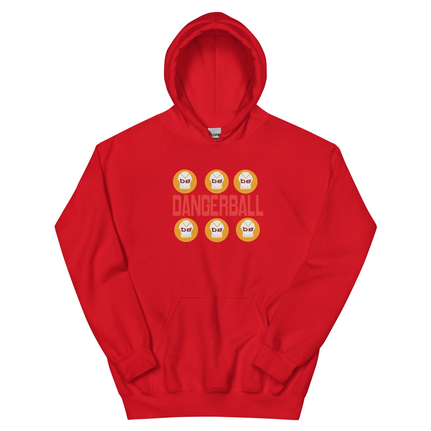 DANGERBALL - 6 TIMES - DB DANGERBALL SKULL - WIN NOW NOT LATER - VERSION - Unisex Hoodie