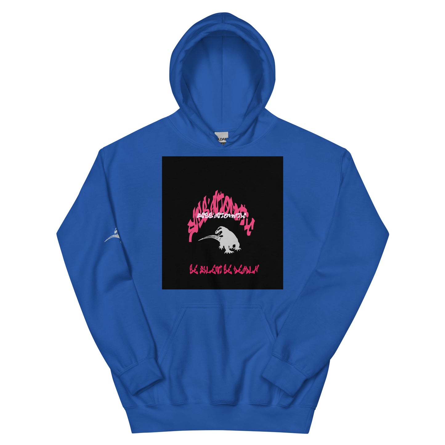 SUBB'AUTOMATIC- SPACE KOMODO DRAGON - BE SILENT  BE DEADLY - Unisex Hoodie
