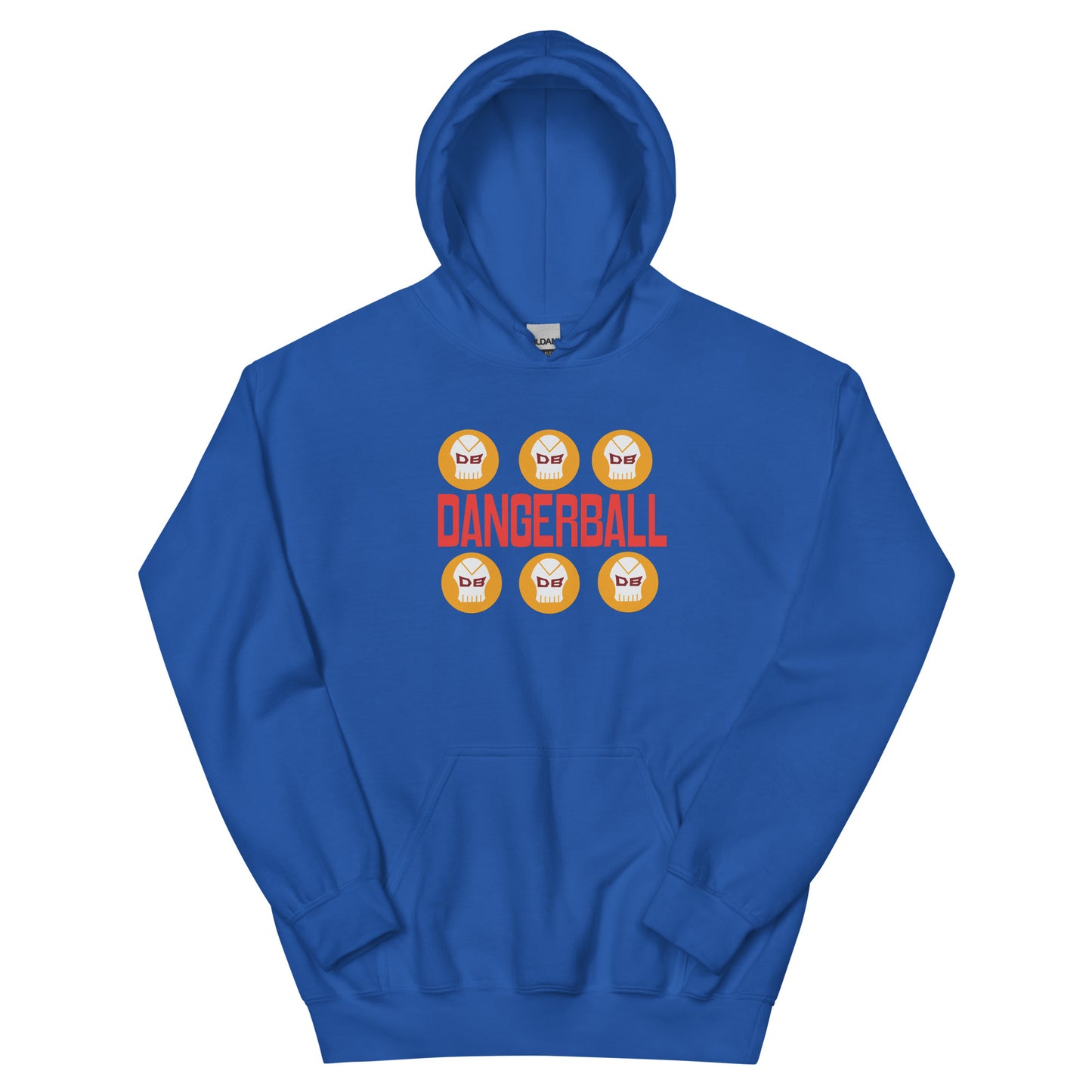 DANGERBALL - 6 TIMES - DB DANGERBALL SKULL - WIN NOW NOT LATER - VERSION - Unisex Hoodie