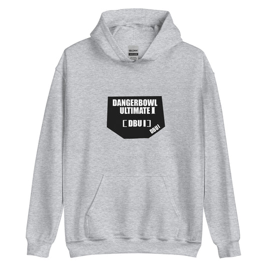 DANGERBOWL ULTIMATE INTERNATIONAL SHIELD LOGO - Unisex Hoodie
