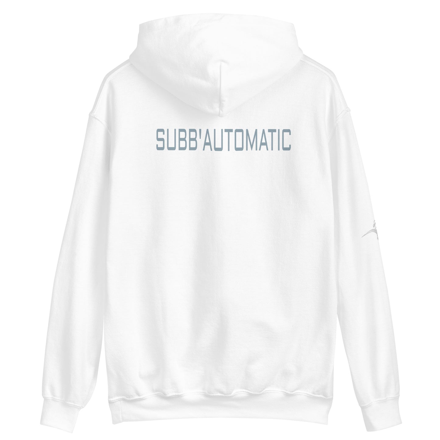 SUBB’AUTOMATIC- SUBB’ - SPACE KOMODO DRAGON TEXT & LOGO- BE SILENT BE DEADLY- FEARLESS OF DEVILS- STRIKE BEFORE THEY DO- Unisex Hoodie