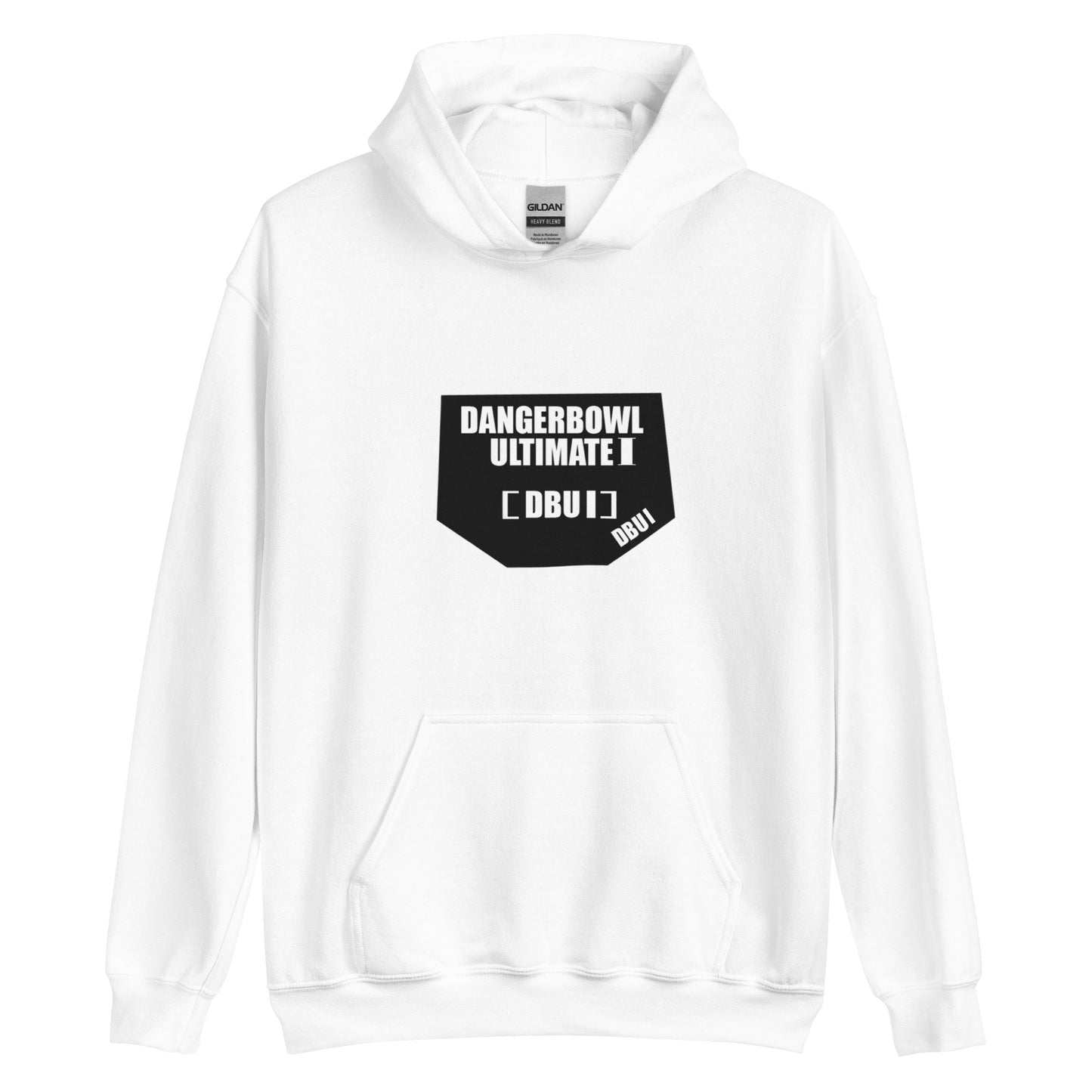 DANGERBOWL ULTIMATE INTERNATIONAL SHIELD LOGO - Unisex Hoodie
