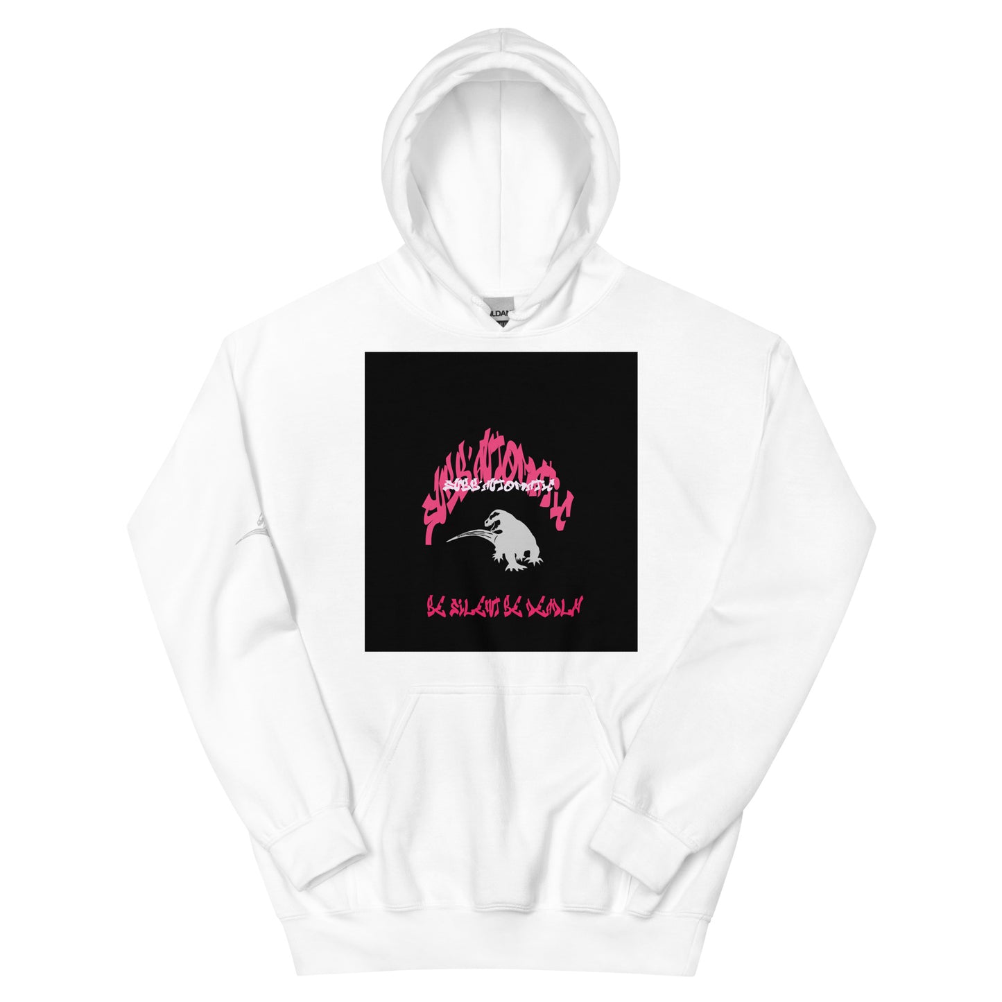 SUBB'AUTOMATIC- SPACE KOMODO DRAGON - BE SILENT  BE DEADLY - Unisex Hoodie